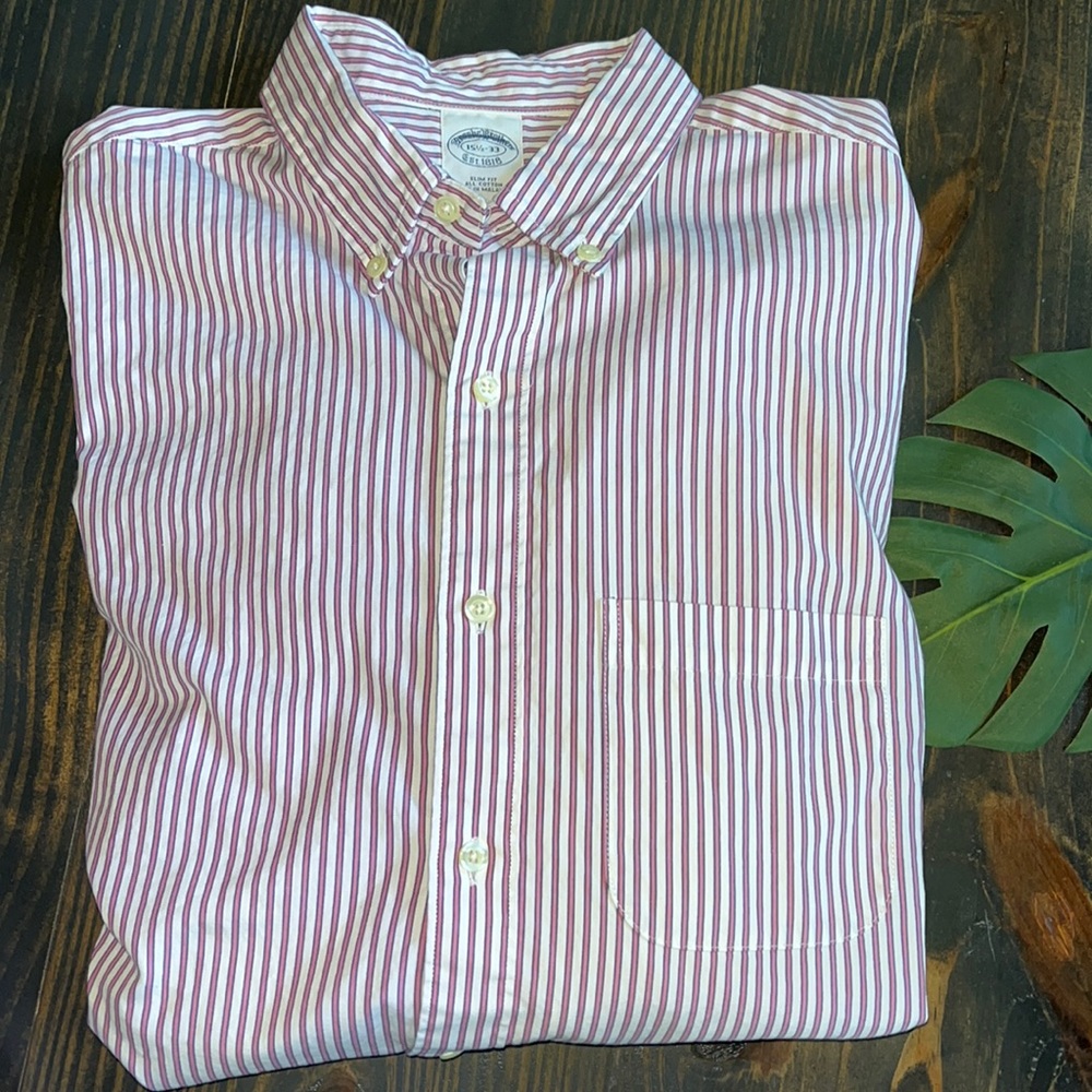 Brooks Brothers Button Down Shirt 👔 15 1/2 - 33